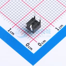 轻触开关4.5*4.5*7.0mm四脚插件圆柄正按250gf 【插件】缩略图