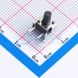 轻触开关6*6*9.0mm带支架插件四脚侧按250gf 【轻触】缩略图