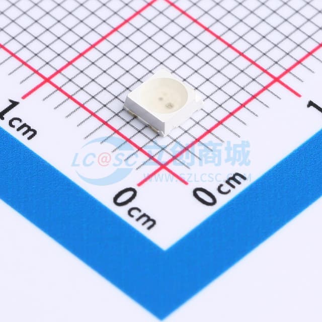 3.5x3.7×1.1毫米0.2W智能外控表面贴装SMD型LED实物图