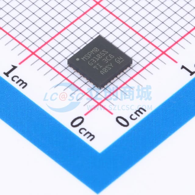 具有CAN-FD接口的混合信号微控制器实物图