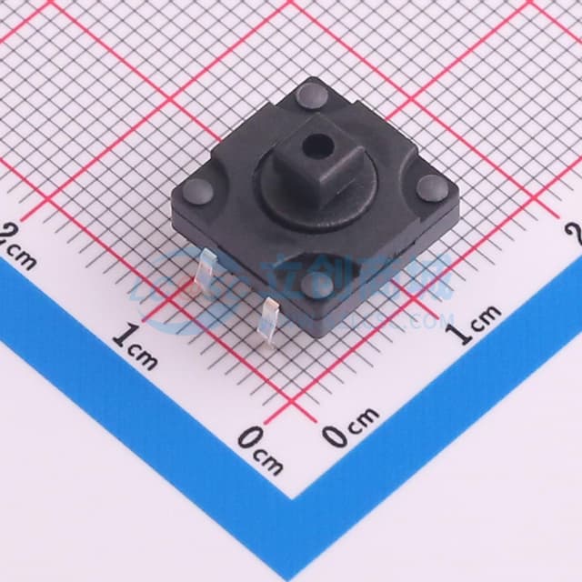 【插件】 12mm*12mm*7.3mm 12V 50mA实物图