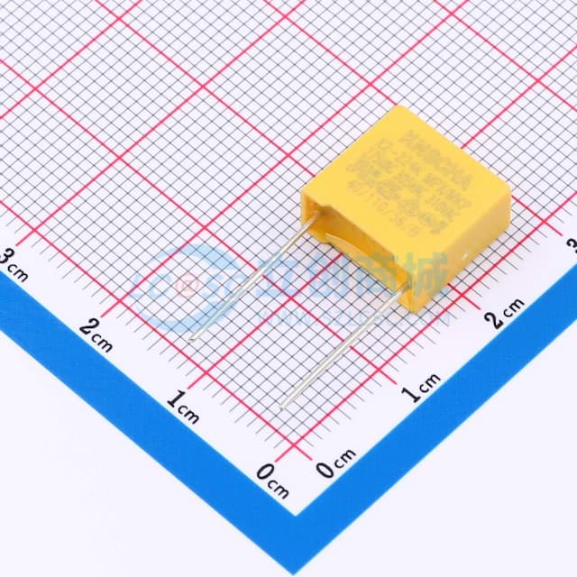 220nF ±10% 275V 305V 310V 等级:X2实物图