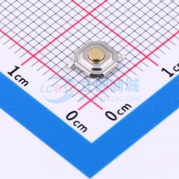 4*4*1.7mm 立贴 180GF 铜头轻触开关缩略图