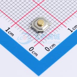 4*4*1.9mm 立贴 250GF 铜头轻触开关缩略图