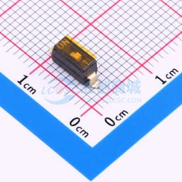 间距2.54mm 1位平推 拨码开关 贴片缩略图
