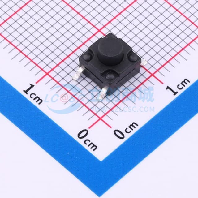 6*6*5.5mm 立贴 180GF  防水IP67 轻触开关实物图