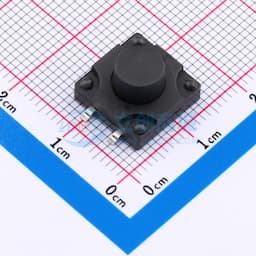 12*12*7.5mm 立贴 180GF 防水IP67 轻触开关缩略图