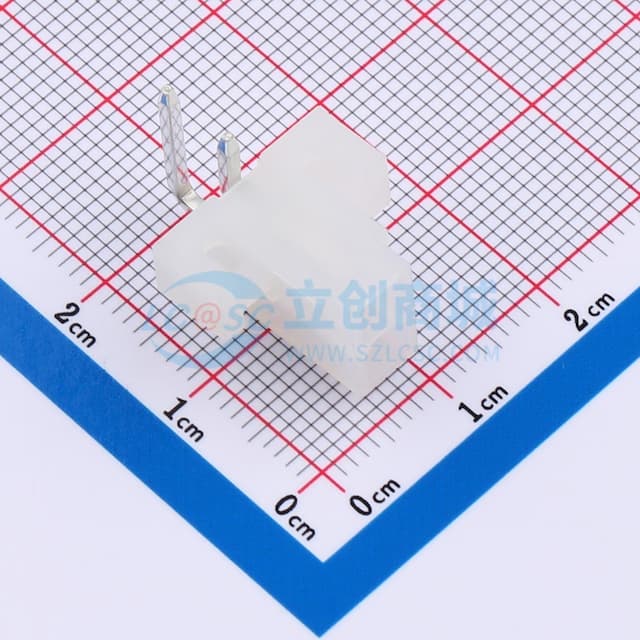 2x1P 间距:4.2mm 弯插实物图
