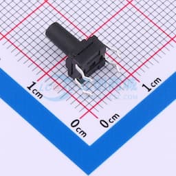 6*6*10.0mm 直插 180GF 防水IP67 轻触开关缩略图