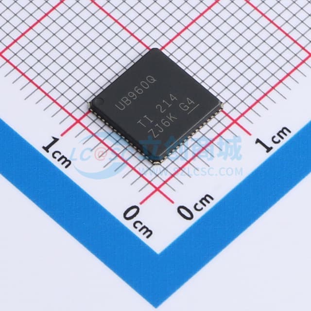 具有两个MIPICSI-2端口的DS90UB960-Q1四路4.16Gbps FPD-Link III解串器集线器实物图