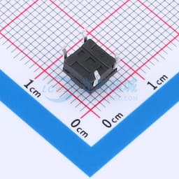 6*6*6.0mm 直插 180GF 防水IP67 轻触开关缩略图