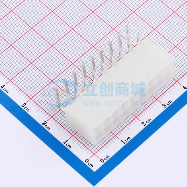 2x9P 间距:4.2mm 弯插实物图