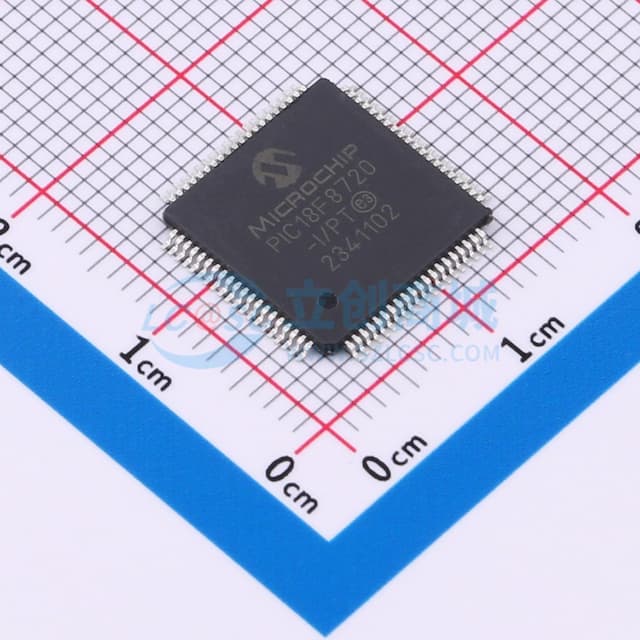 64/80引脚高性能、256 Kbit至1 Mbit带A/D的增强型闪存微控制器实物图