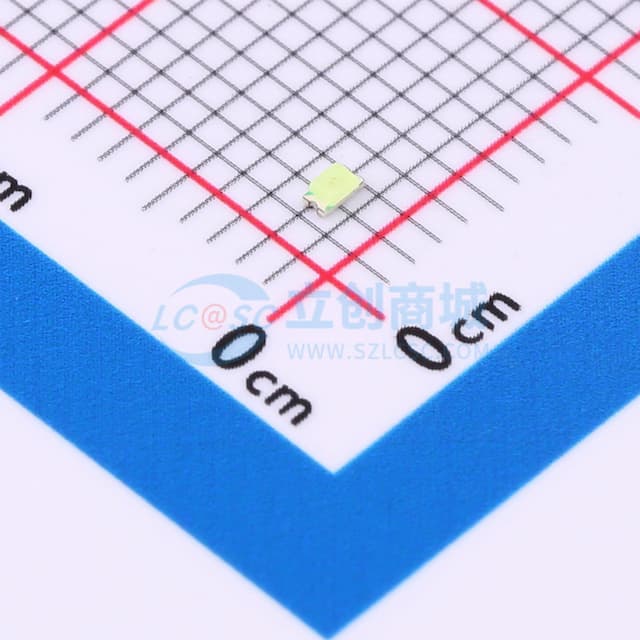 SMD0603灯珠冰蓝实物图