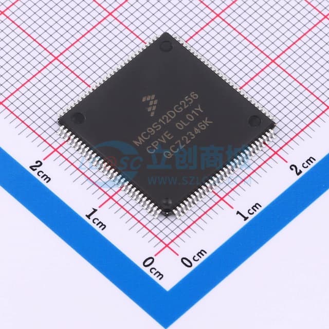 MC9S12DG256CPVE实物图