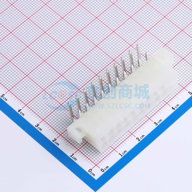 2x10P 间距:4.2mm 弯插实物图