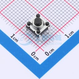 6*6*5H-JaZ 180gf 防水铜盖黑钮缩略图