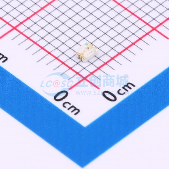 正发光贴片灯 颜色黄绿 发光二极管实物图