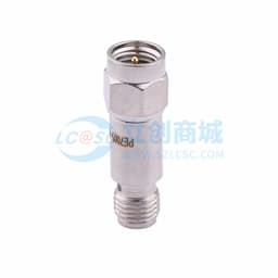 20dB固定式衰减器,SMA公头转SMA母头,钝化不锈钢主体,额定功率2W,DC~18GHz缩略图