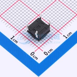 6*6*4.3mm 直插 250GF 防水IP67 轻触开关缩略图