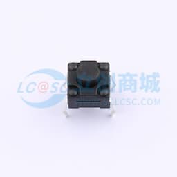 6*6*5.0mm 直插 250GF 防水IP67 轻触开关缩略图