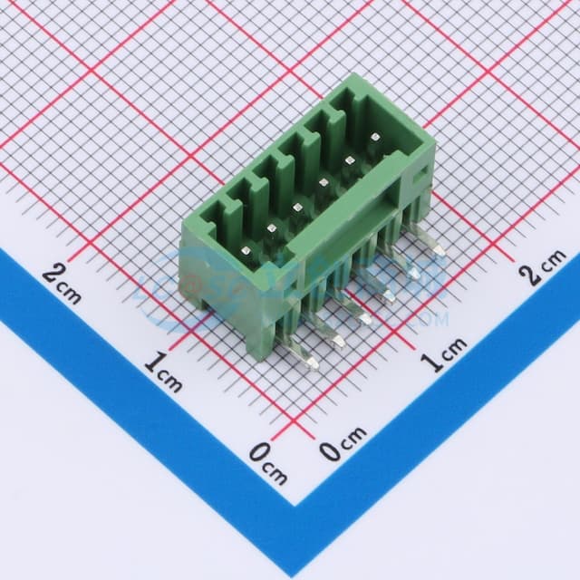 卡扣固定 1x6P 2.54mm 排数:1 每排P数:6实物图