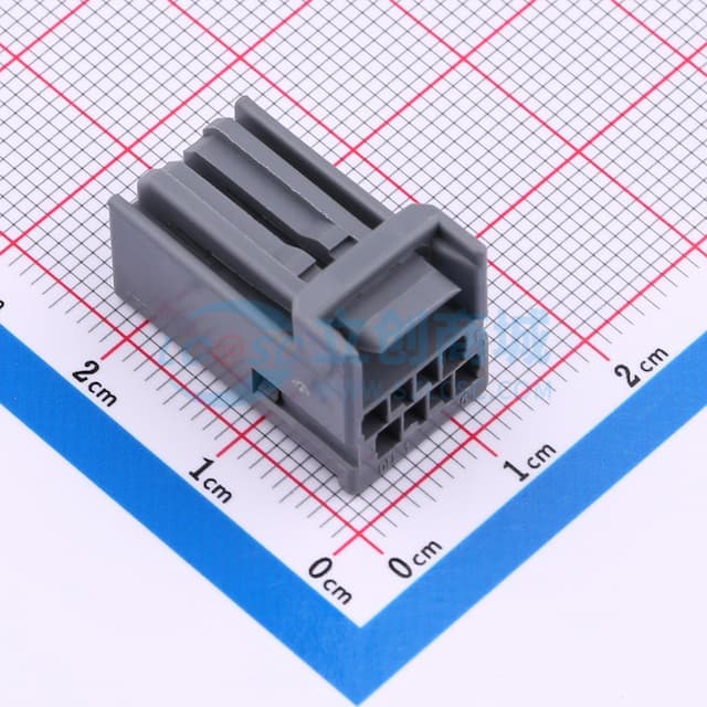 2.20mm间距线对板连接器实物图