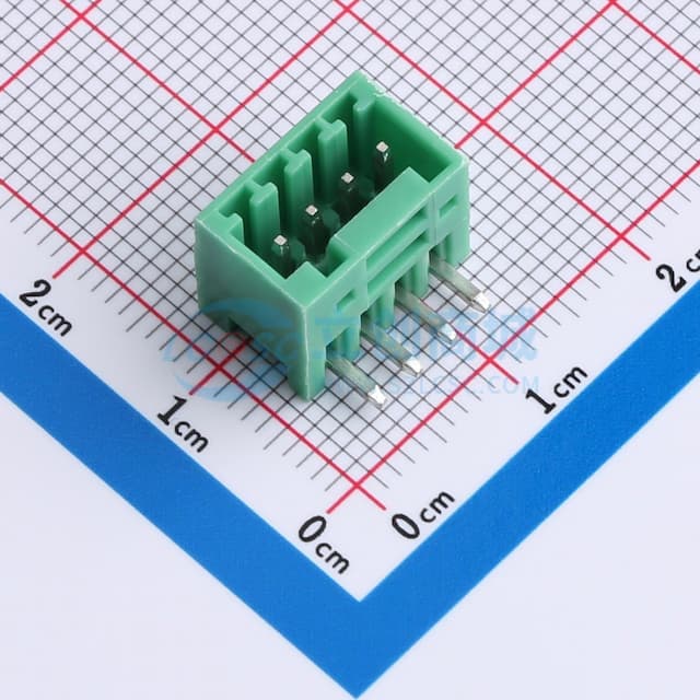 1x4P 2.54mm 排数:1 每排P数:4实物图