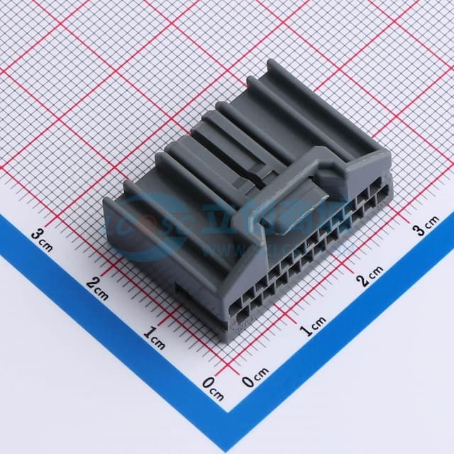2.20mm间距线对板连接器实物图