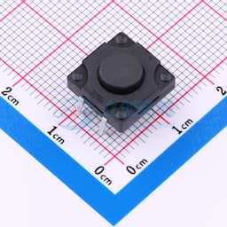 12*12*5.0mm 直插 250GF 防水IP67 轻触开关缩略图