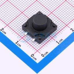12*12*8.0mm 立贴 250GF 防水IP67 轻触开关缩略图