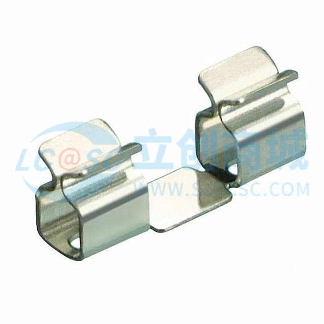 Harwin，屏蔽罩支架，长8.79mm*宽2.28mm*高3.55mm，不锈钢，镀锡，S1711-46R实物图