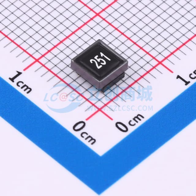 SMD,5x5mm 5025 250Ω 5A  DLW5BTM251实物图