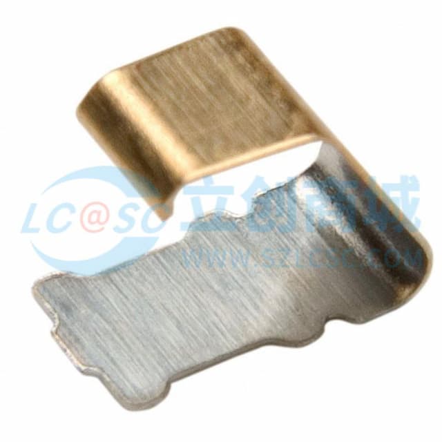 Harwin 天线弹片 7mm*2.5mm*4mm 不锈钢 镀金 圆盘实物图