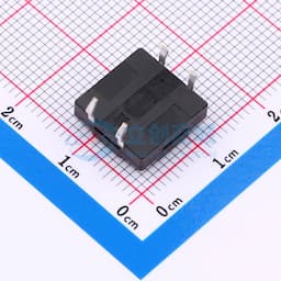 12*12*5.0mm 直插 250GF 防水IP67 轻触开关缩略图