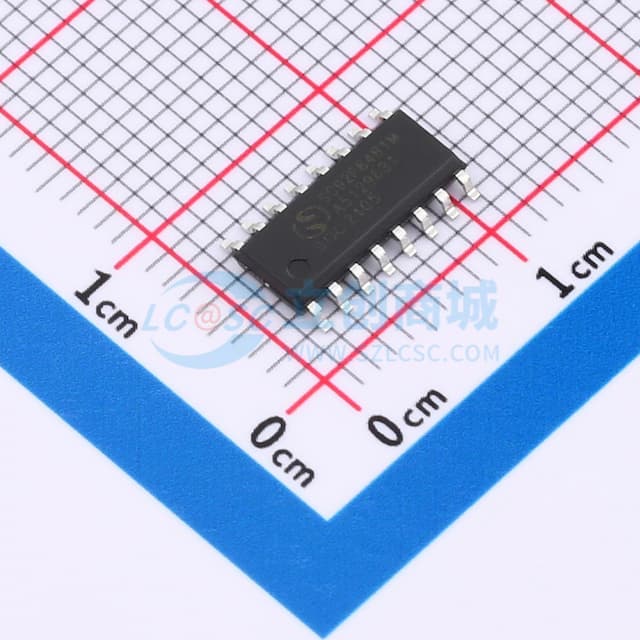 高速1T8051内核23路高灵敏度触控FlashMCU实物图