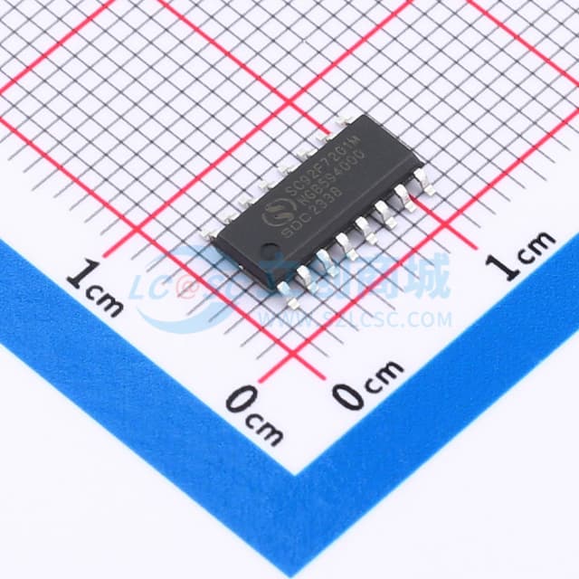 高速1T 8051内核Flash MCU实物图