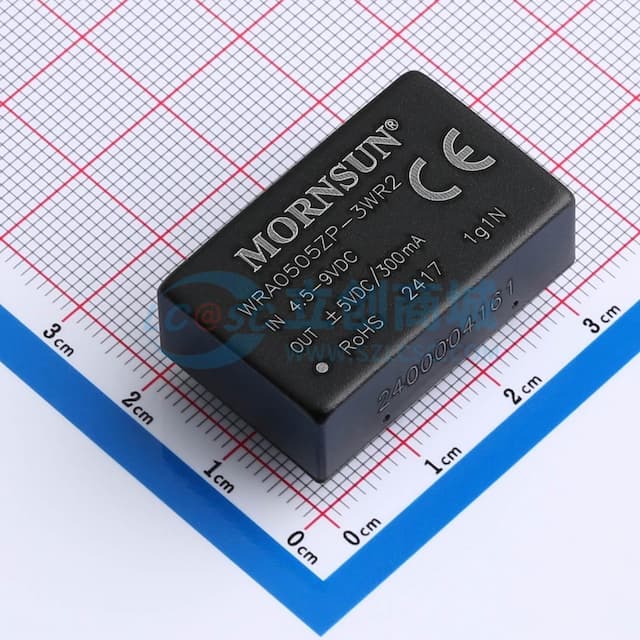 采用DIP封装的3W隔离式DC-DC转换器实物图