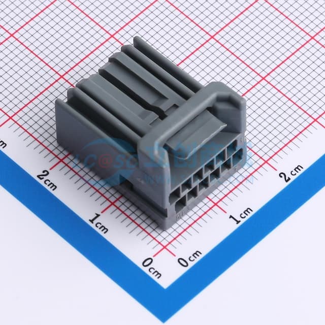 2.20mm间距线对板连接器实物图