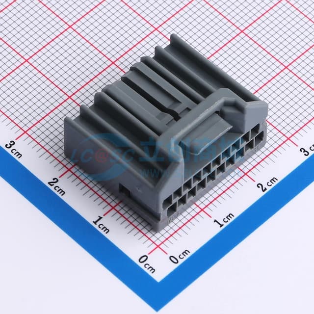 2.20mm间距线对板连接器实物图