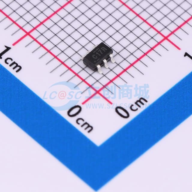 SN74LVC2G17DBVR实物图
