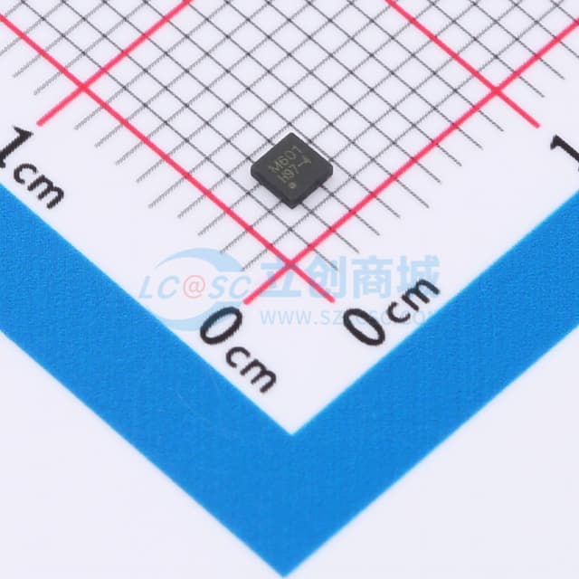 高精度数字温度传感芯片实物图
