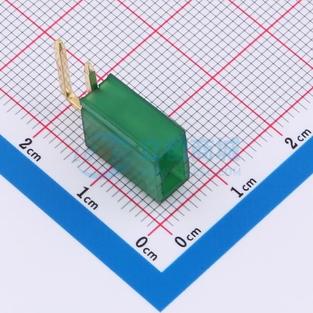 2x1P 间距:4.2mm 弯插 系列:Mini-Fit(MX 4.2)实物图