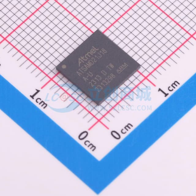 ATSAMD21J18A-MUT实物图