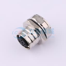 Toponelec(上海拓宜)金属圆形连接器，M12 A编码（A CODE）5芯 带屏蔽缩略图