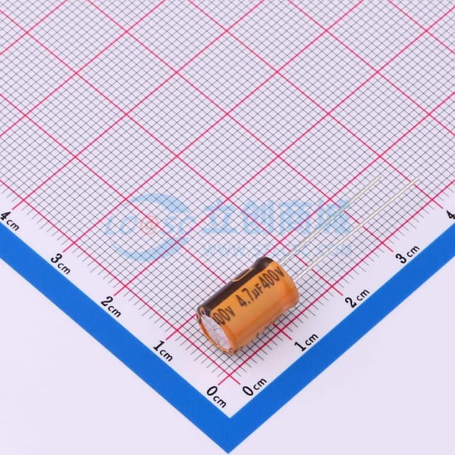 4.7uF ±20% 400V实物图