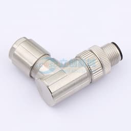 Toponelec(上海拓宜)金属圆形连接器，M12 A编码（A CODE）5芯 带屏蔽缩略图