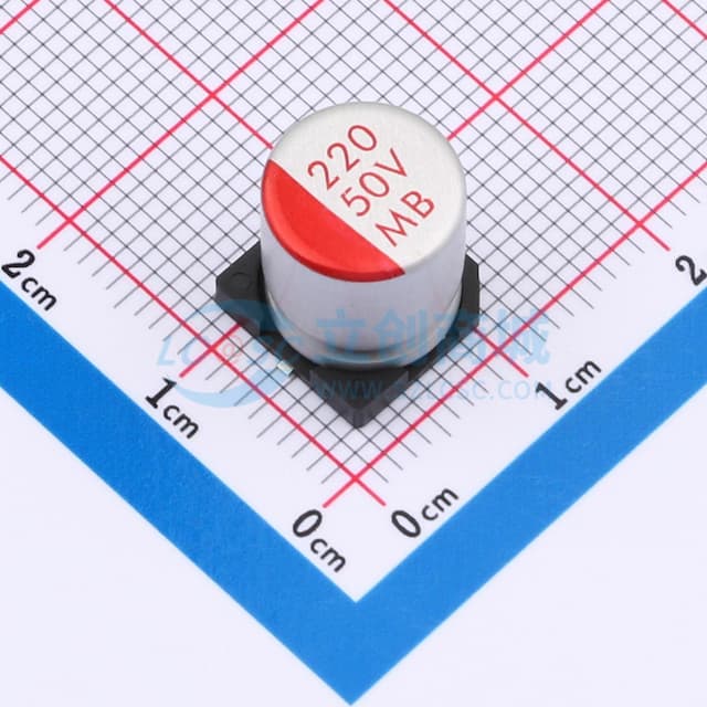 220uF ±20% 50V实物图