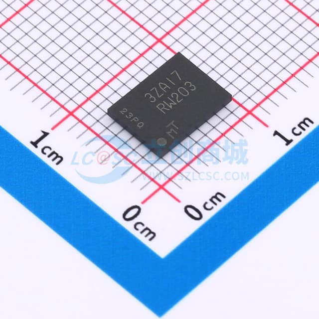 MT25QL128ABA8E12-0SIT实物图