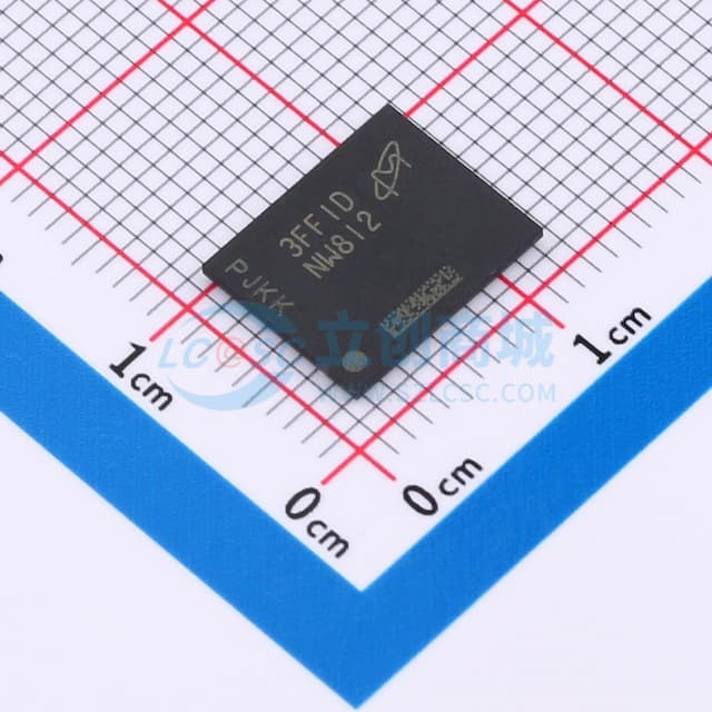 MT29F1G08ABBFAH4-ITE:F实物图